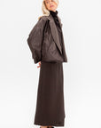 Oversized Jacket, Dark Taupe