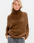 Turtleneck Kimono Sleeve Sweater, Palisndr