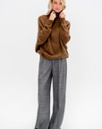 Turtleneck Kimono Sleeve Sweater, Palisndr