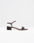 Simple Block Heel, Lizard