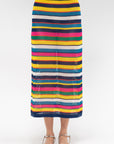 Wilms Mesh Stitch Stripe Skirt, Multi