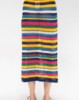 Wilms Mesh Stitch Stripe Skirt, Multi