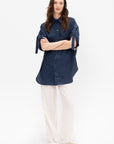 Shirt, Blue Stripe