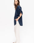 Shirt, Blue Stripe