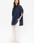 Shirt, Blue Stripe