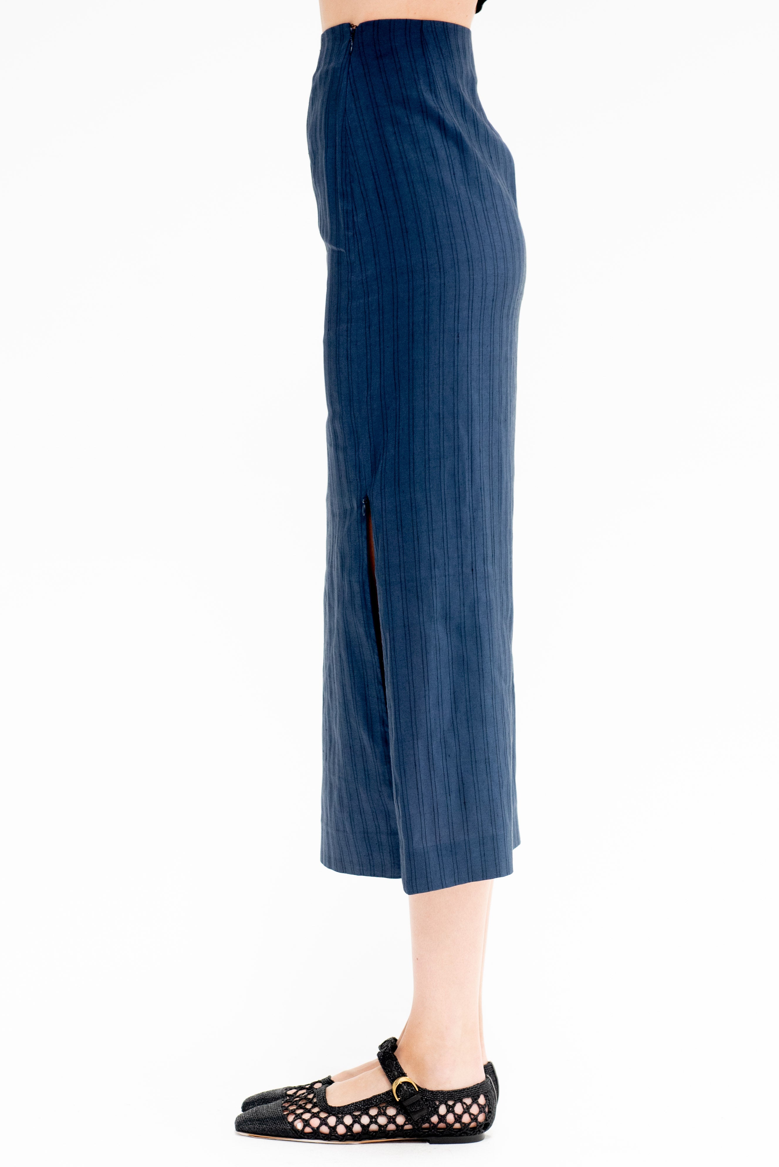 ☆送料・関税込☆more jude★Shirring stripe poket skirt★ ERROR CODE SKIRT BLUE – ACDC RAG