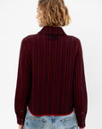 Dylan Stripe Shirt, Ruby Combo
