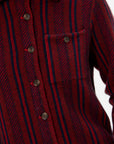 Dylan Stripe Shirt, Ruby Combo