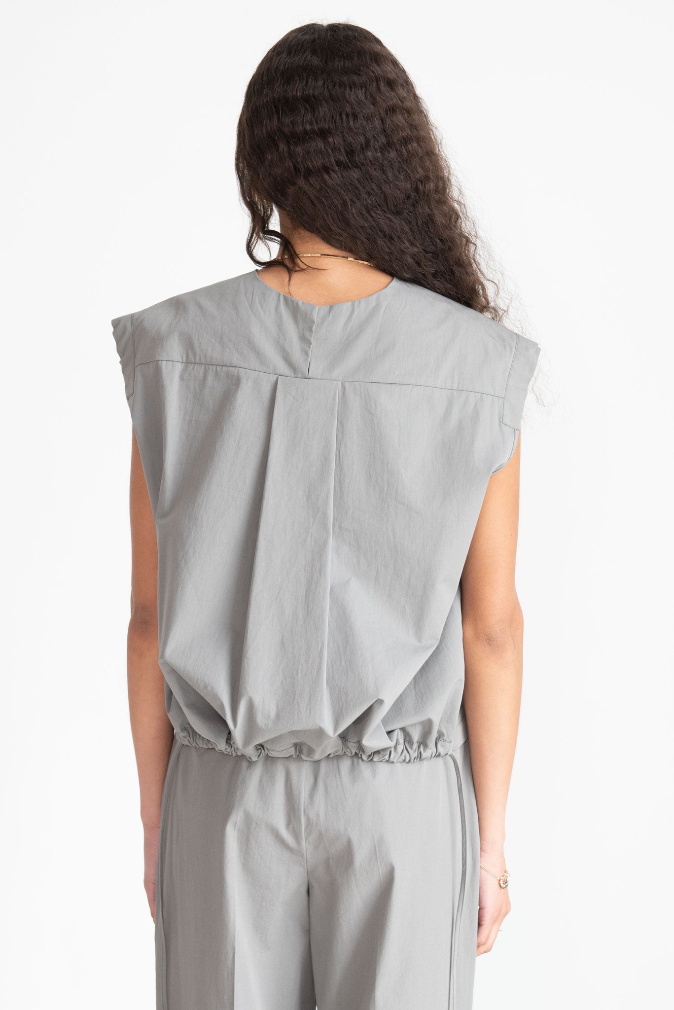 Hache - Summer Vest, Light Grey