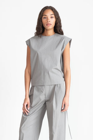 Hache - Summer Vest, Light Grey