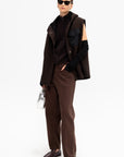Betty Soft Ecru, Chocolate