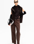 Betty Soft Ecru, Chocolate