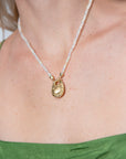 Podling Pendant, Yellow Gold
