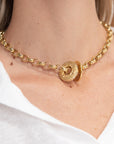 Hag Stone - Plump XL, Yellow Gold