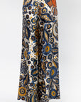 Álvarez Nogal Trouser, Blue & Ochre Multi