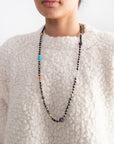 ILEANA MAKRI - Beaded Necklace, Black Agate