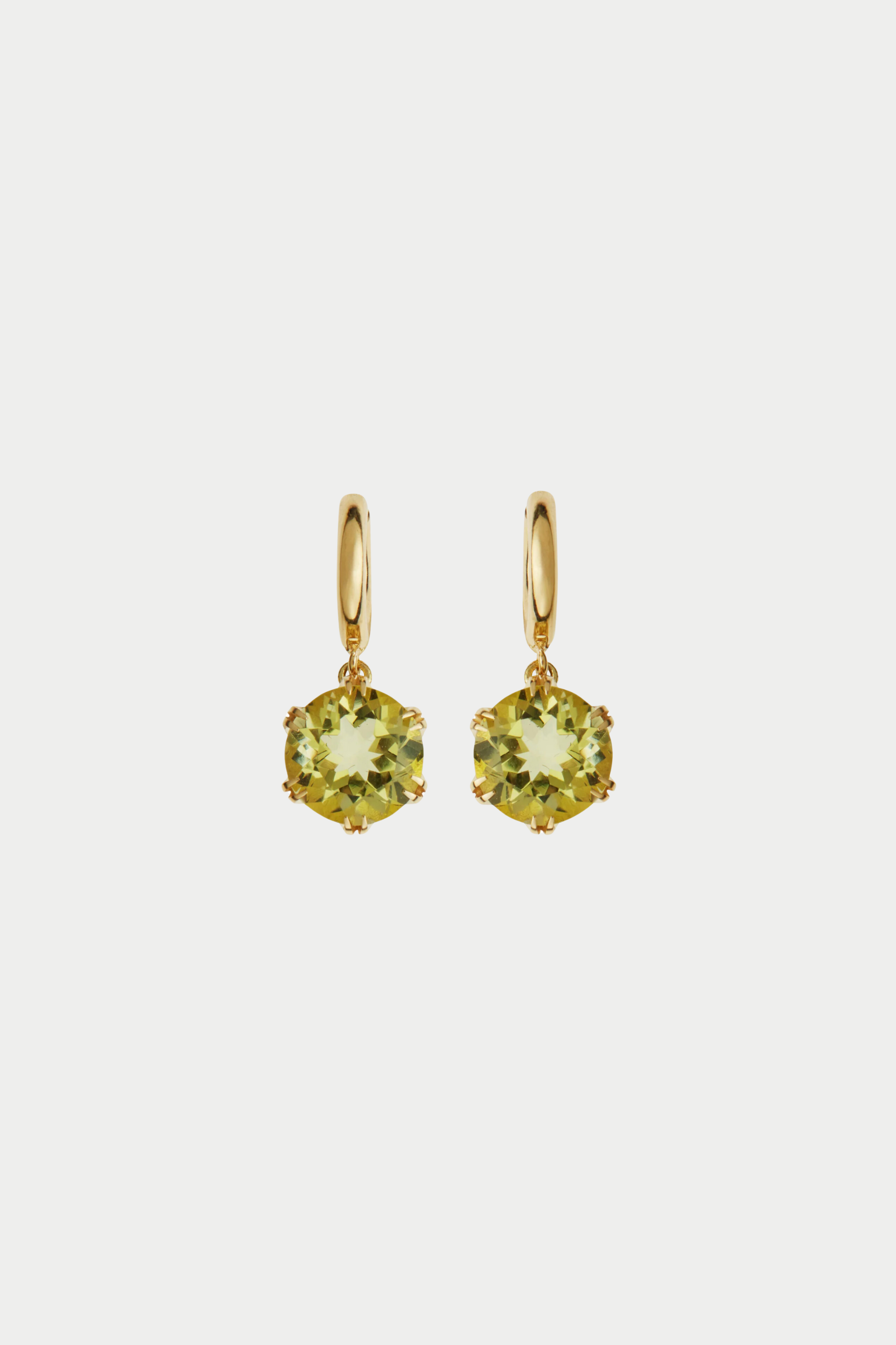 ILEANA MAKRI - Crown Mini Loops, Lemon Topaz
