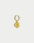 ILEANA MAKRI - Crown Mini Loops, Lemon Topaz