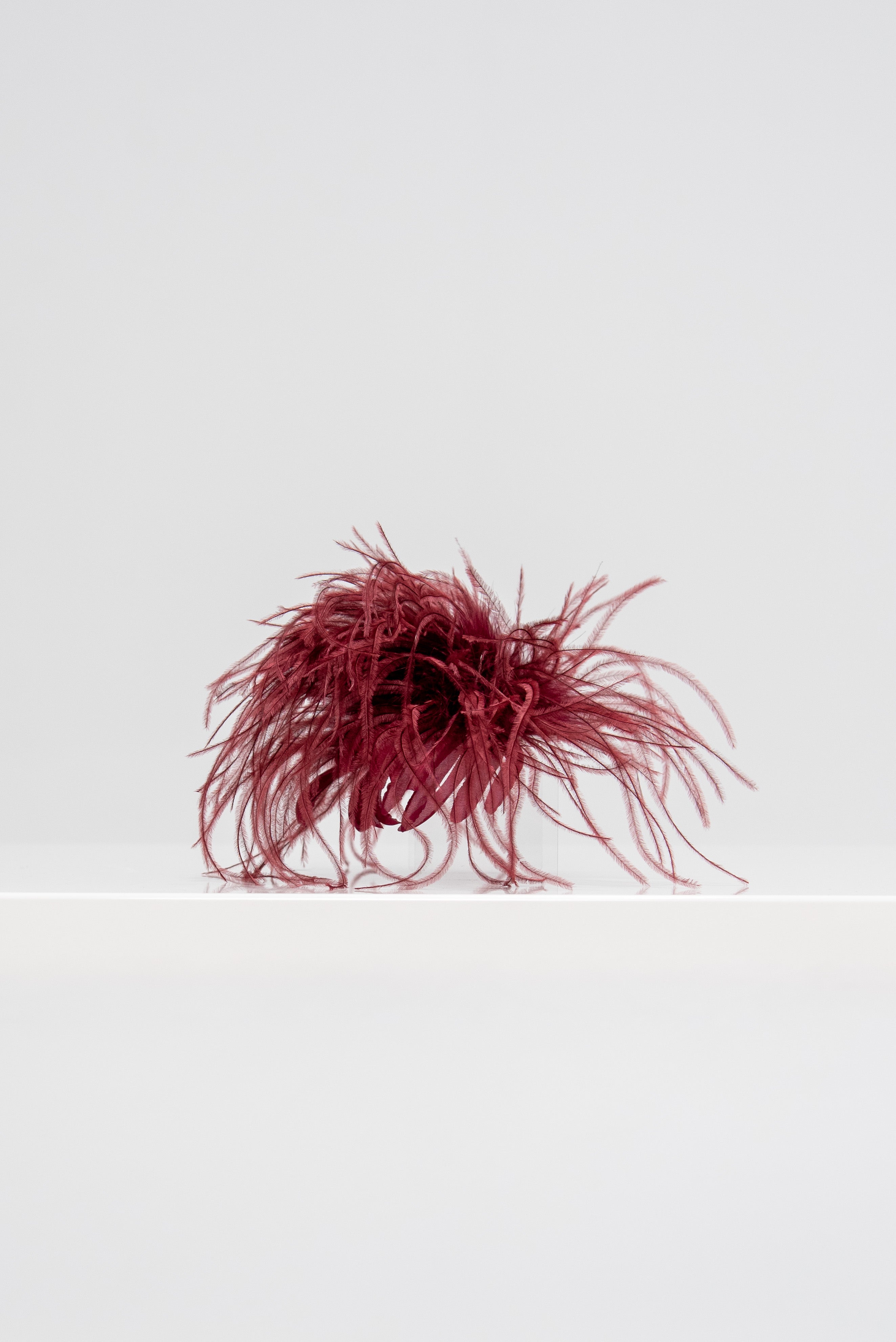 Indress Meryl - Ostrich Feather Brooch – Kick Pleat