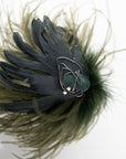 Meryl - Ostrich Feather Brooch