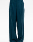 Rio Grande - Lambswool Pleated Trousers, Emerald