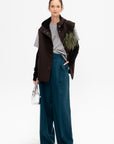 Rio Grande - Lambswool Pleated Trousers, Emerald