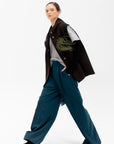 Rio Grande - Lambswool Pleated Trousers, Emerald