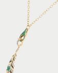 JOANNA DAHDAH - Feather Pendant, Yellow Gold