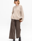 Fray Crewneck, Aspen