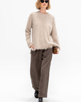 Fray Crewneck, Aspen