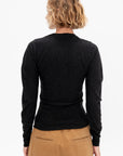 Crew Neck Sweater, Anthracite Melange