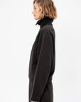 Zipped Sweatshirt, Dark Roast