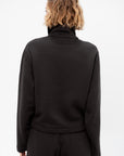 Zipped Sweatshirt, Dark Roast