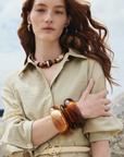 LIZZIE FORTUNATO JEWELS - Neptune Collar, Terra