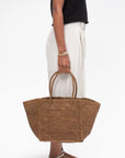 Avril Tote Bag, Sucre Brown