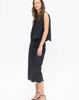 Eyelet Shirt, Night Blue