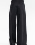 Wide Leg Trouser, Black