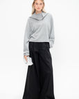 Wide Leg Trouser, Black