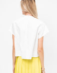 Crop T-Shirt, Off White