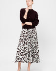 Drop Shoulder Cardigan, Plum