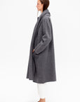Cloak Sweater Coat, Charcoal