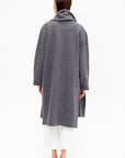 Cloak Sweater Coat, Charcoal