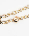 Pulley Chain - 18", Yellow Gold