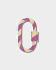 Medium Lock, Fuchsia Enamel