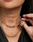 Heavy Curb Chain, Rose Gold