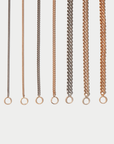 Heavy Curb Chain, Rose Gold