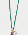 MARLA AARON - The String Project Necklace, Greenbean