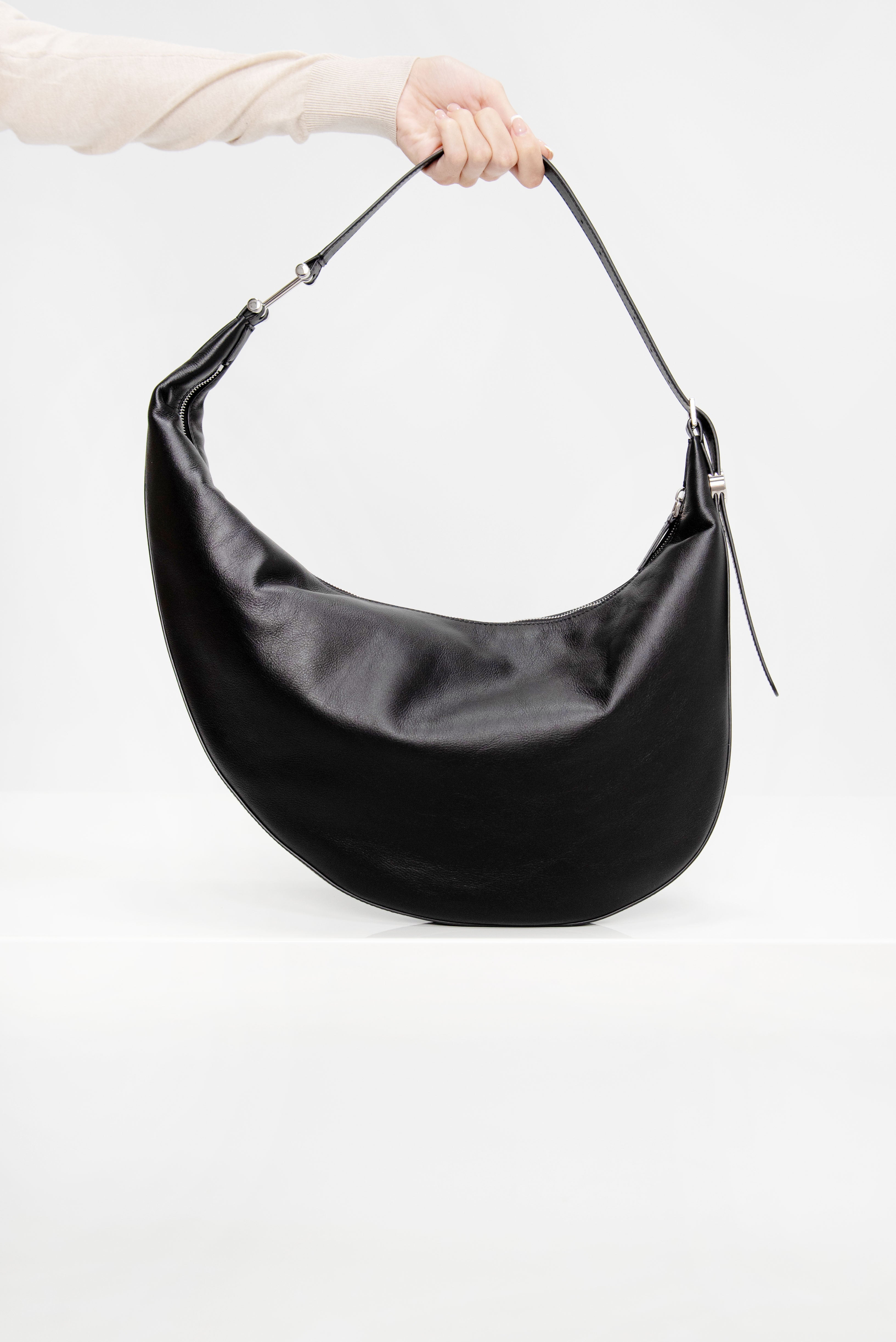 ショルダーバッグ・ポシェット MARNI FW25 HOBO SMALL BAG (SBMP0251U0 00V58) Deep green leather Dot small hobo bag | Marni