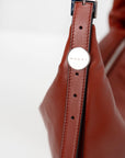 Dot Small Hobo Bag, Wild Cherry