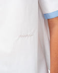 Poplin Double Cuff Shirt, Lilywhite